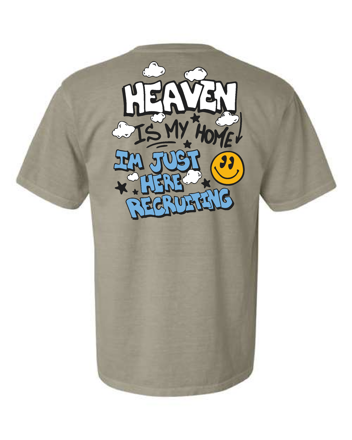 WA- Heaven Is My Home- Comfort Colors Tee