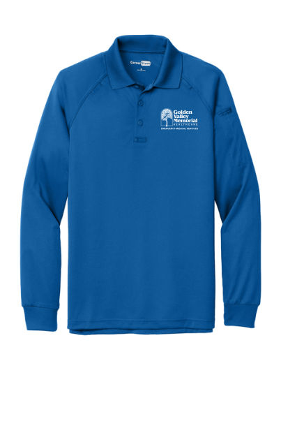 GVMH EMS- CornerStone® Select Long Sleeve Snag-Proof Tactical Polo (CS410LS)
