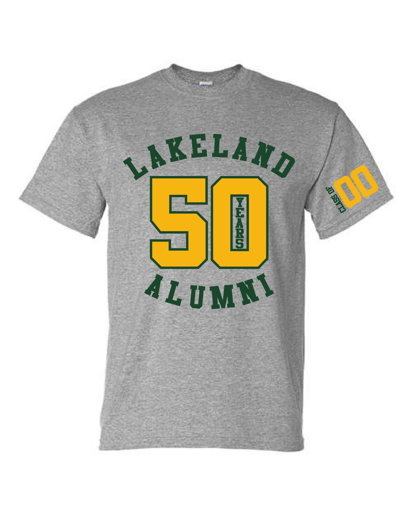 Lakeland Alumni- Gildan Short Sleeve Sport Grey
