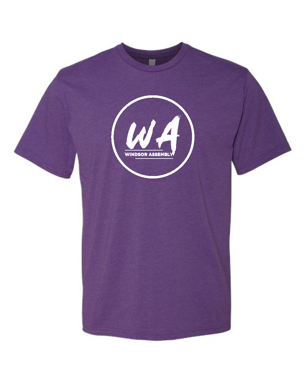 WA-WA Outline-Next Level CVC Tee