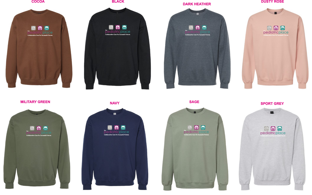 TPP- SF000 Gildan Softstyle Crewneck- Color Logo