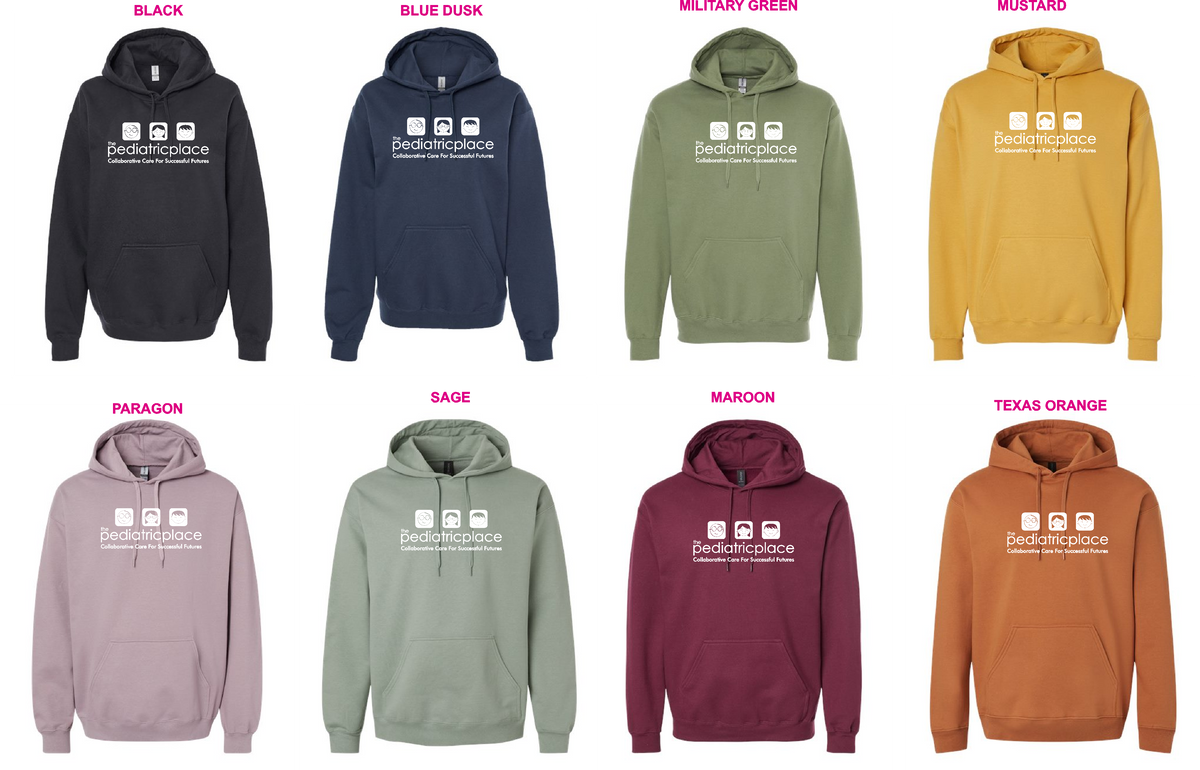 TPP- SF500 Gildan Softstyle Hoodie- White Logo