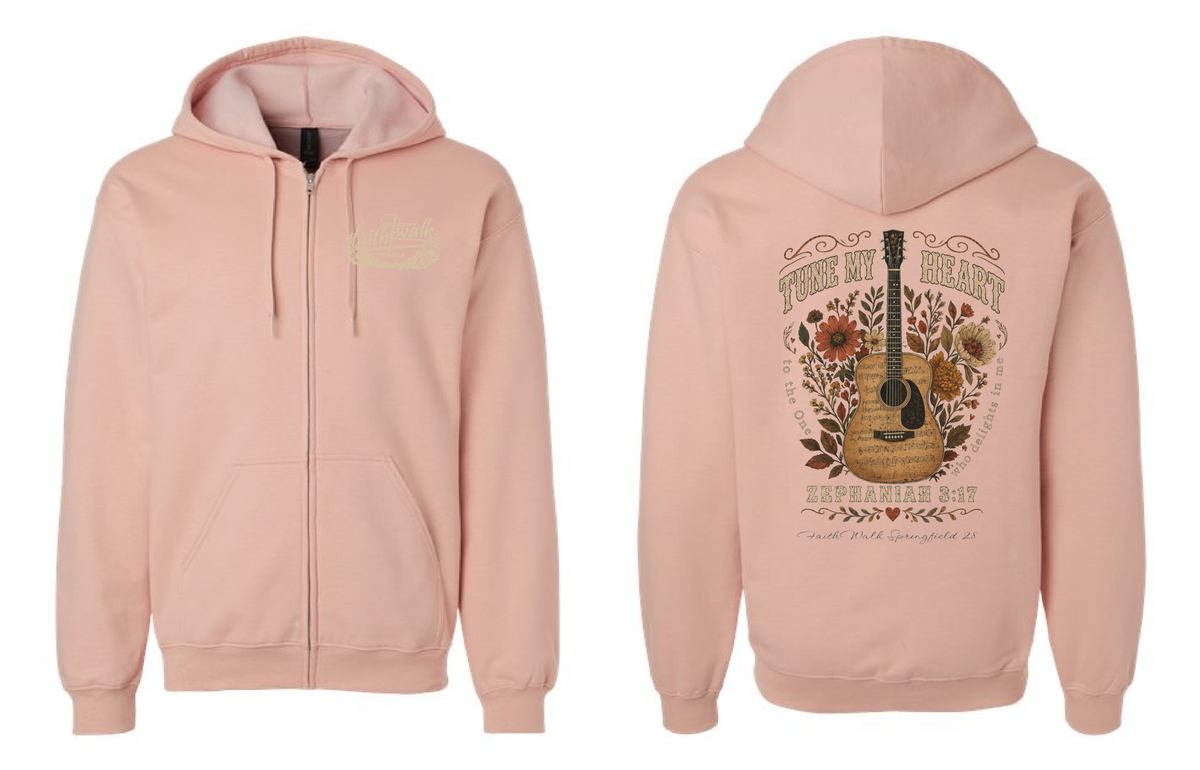 Ladies FaithWalk- Gildan Softstyle Full Zip Jacket