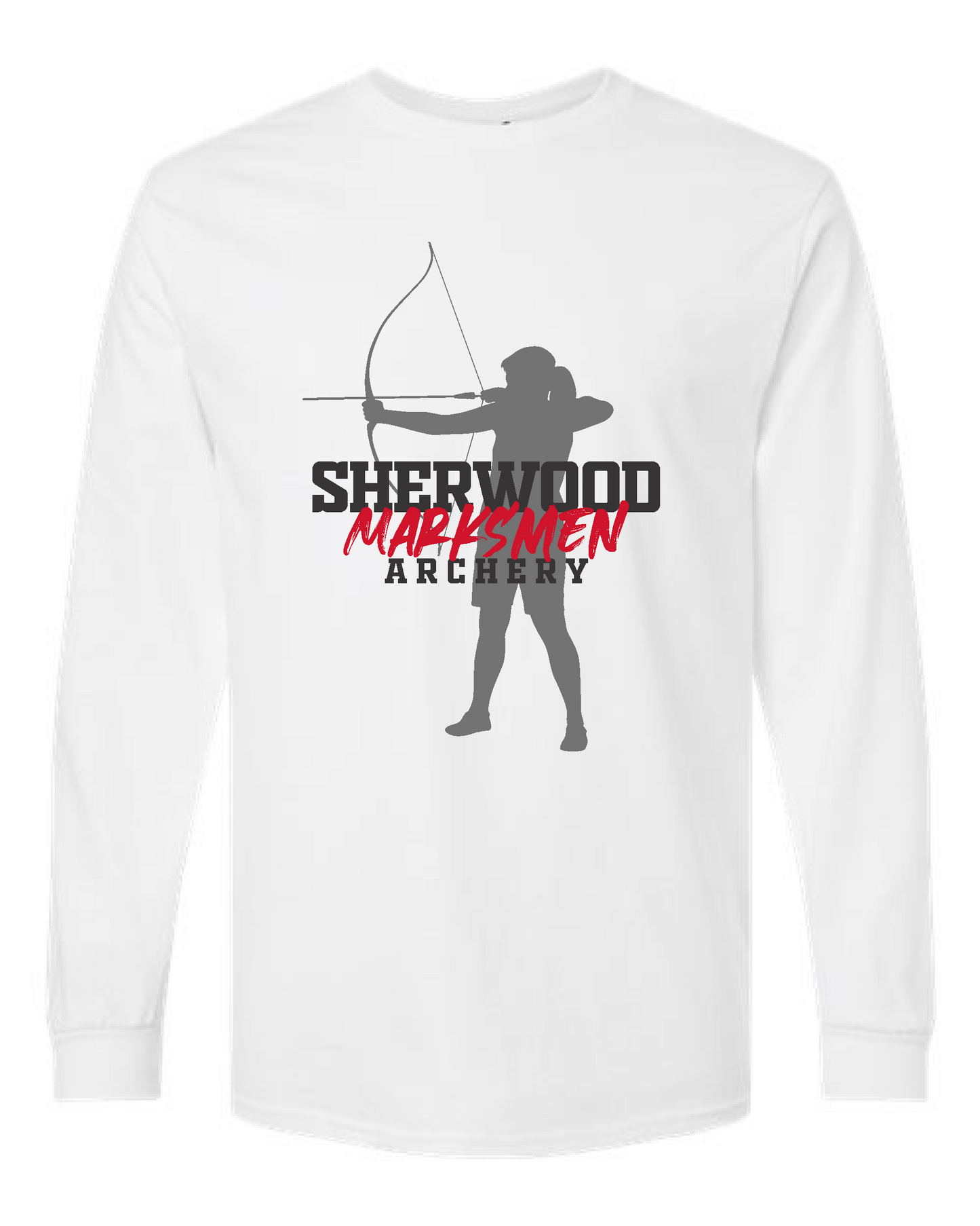 Sherwood Archery 25- Gildan Heavy Cotton Long Sleeve- GIRLS