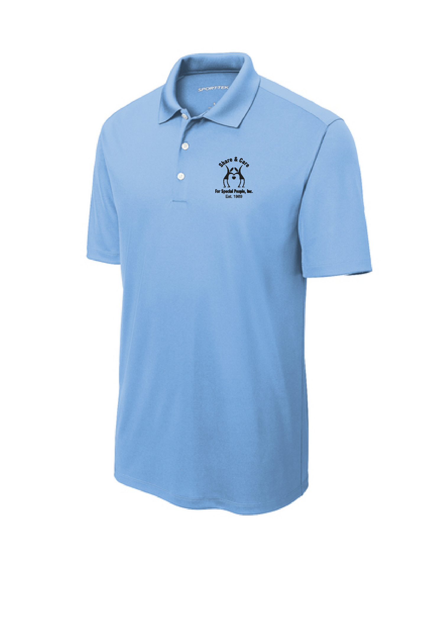 Share & Care- ST740 Sport-Tek® UV Micropique Polo
