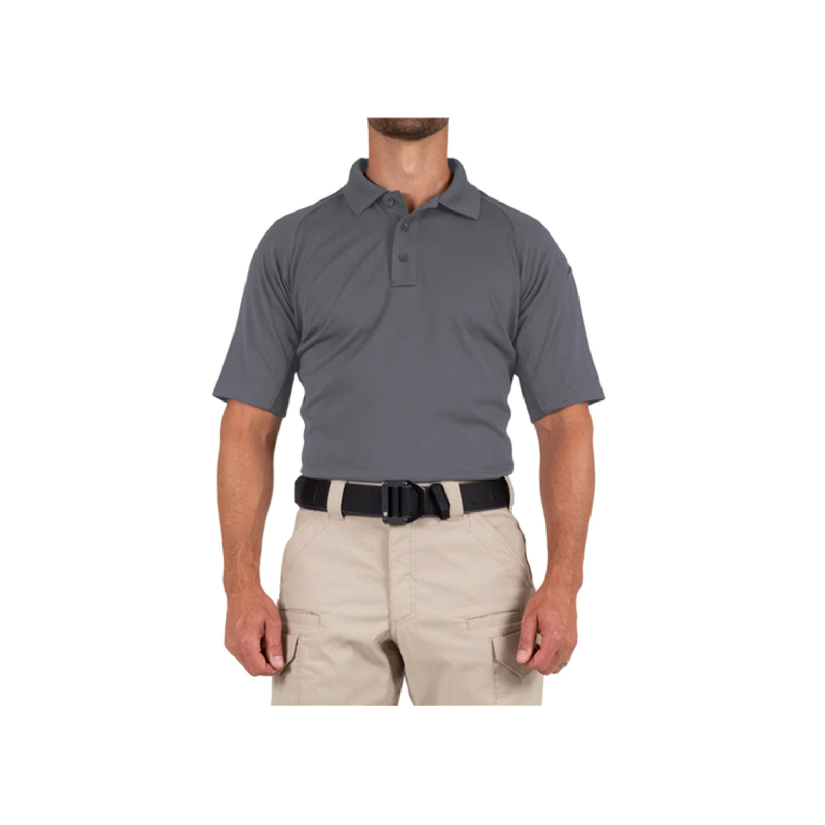 CFD - First Tactical Men's Performance S/S polo with logo - 112509