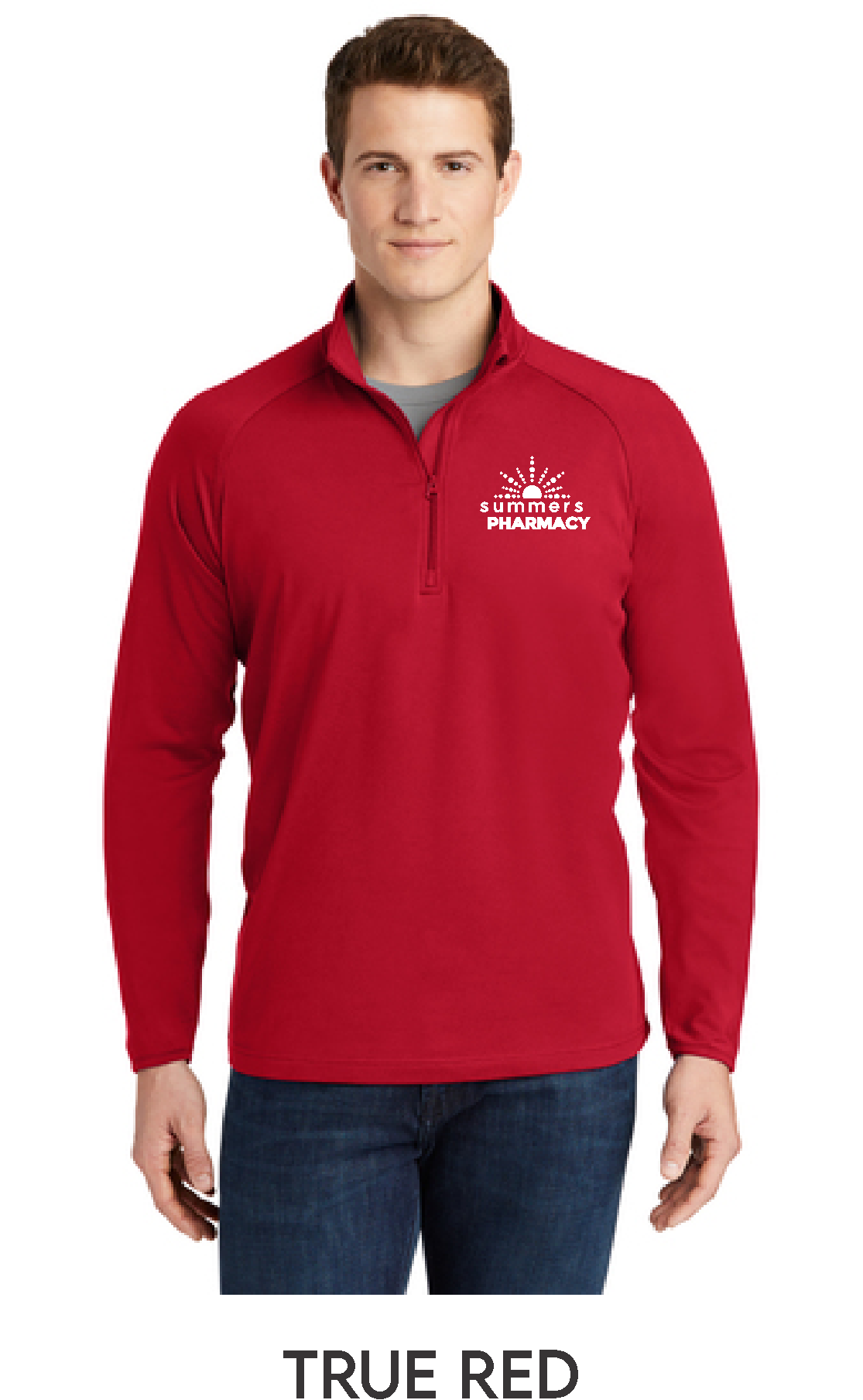 Summers - Men's Sport Tek Quarter Zip - Embroidered