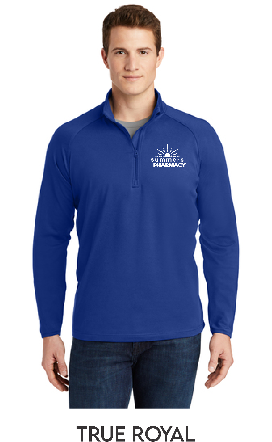 Summers - Men's Sport Tek Quarter Zip - Embroidered