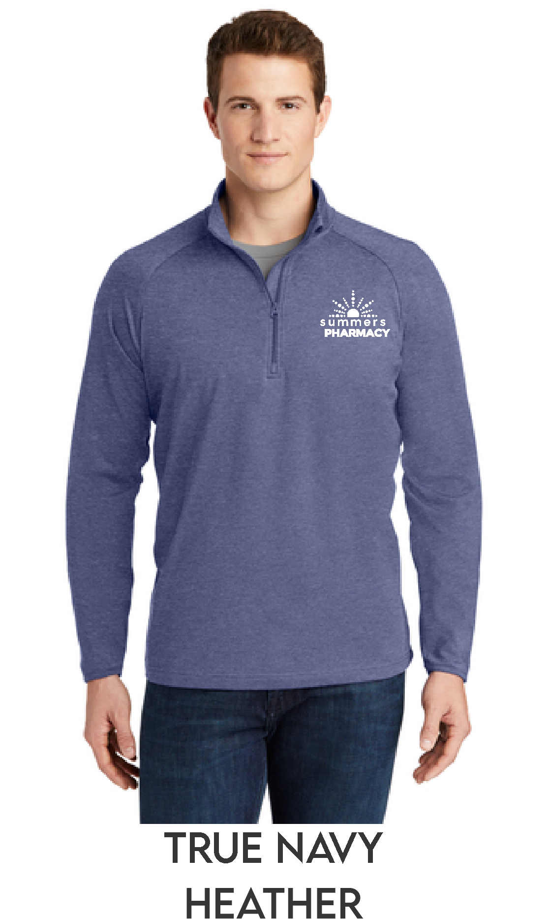 Summers - Men's Sport Tek Quarter Zip - Embroidered