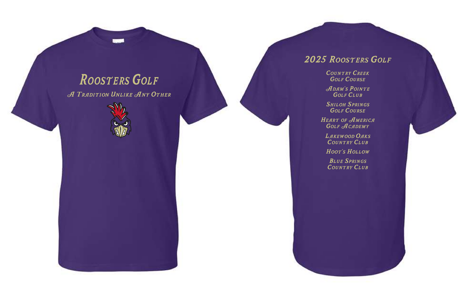 Pleasant Hill Roosters Golf 2025
