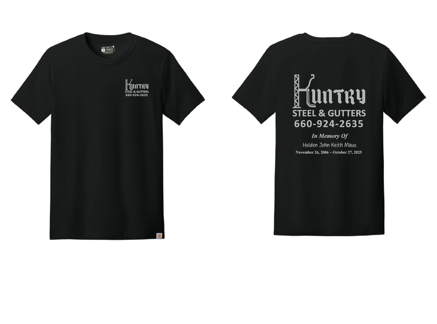 Kuntry Steel & Gutters- In Memory of Holden John Keith Maus
