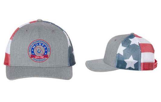 MOHPA- Richardson 112 Patterned Mesh Hat (embroidery)
