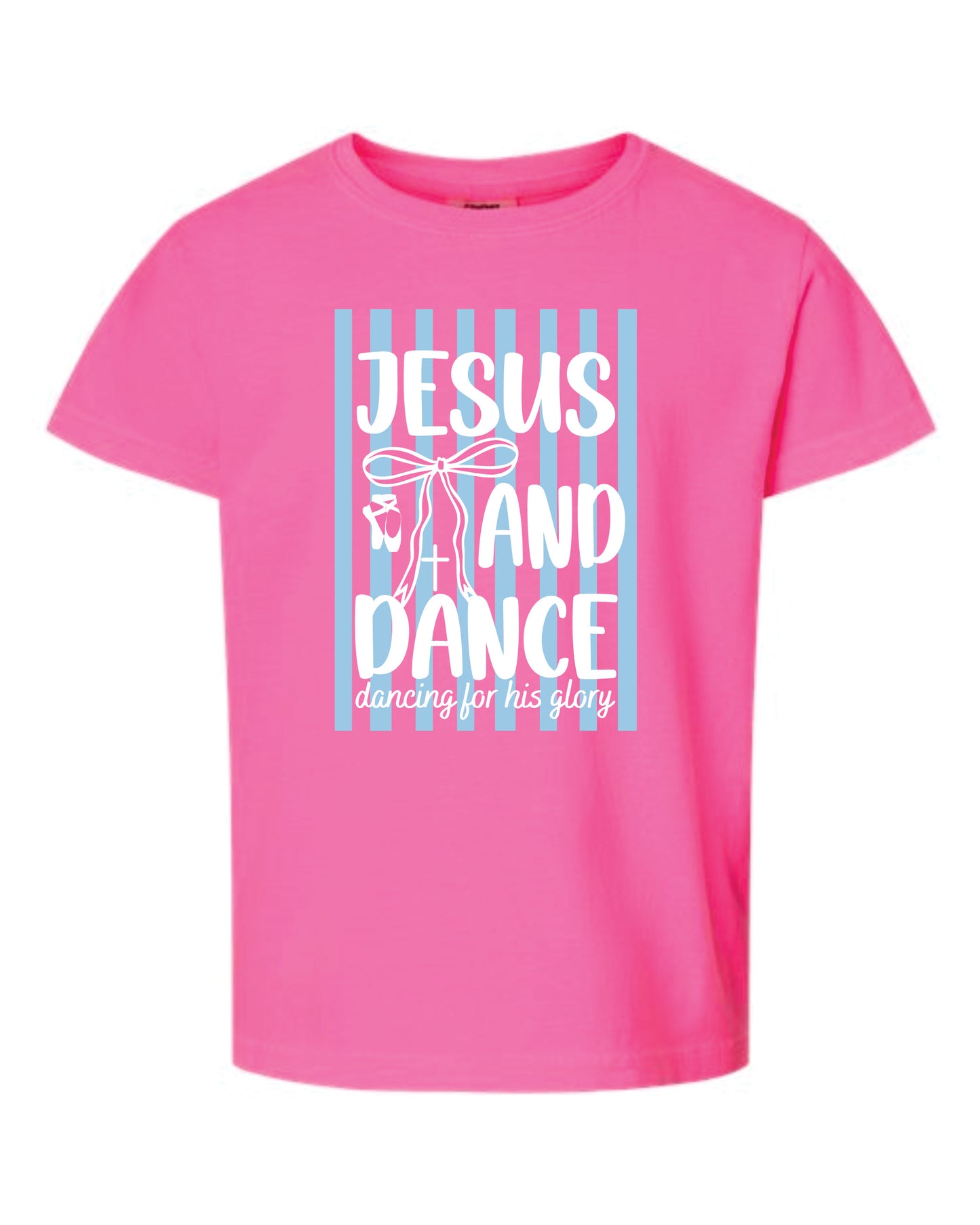 PHDA- Comfort Color Short Sleeve- Jesus & Dance