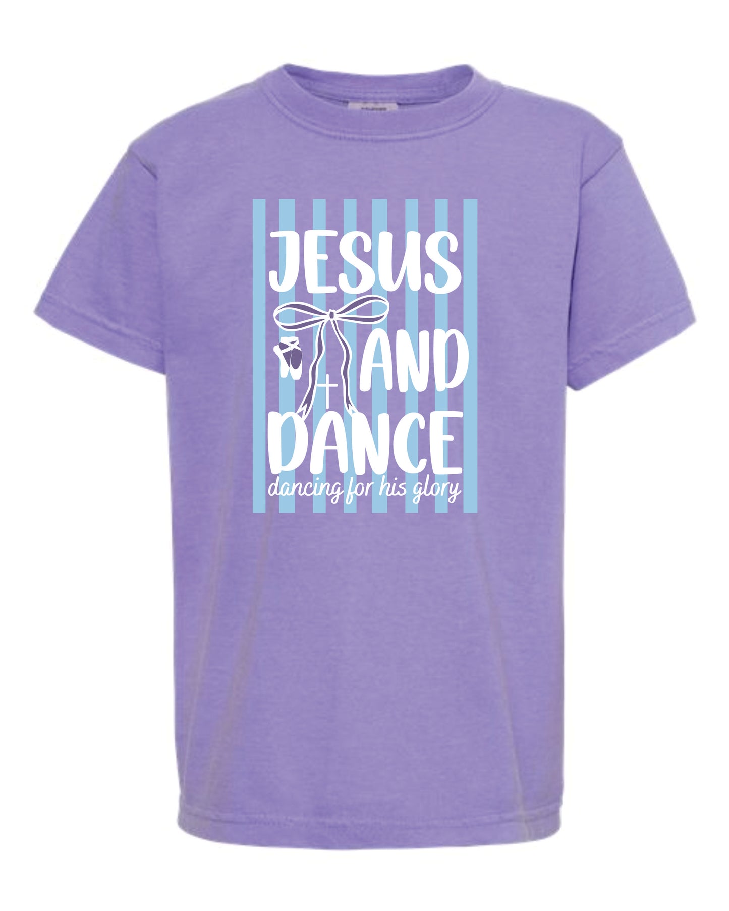 PHDA- Comfort Color Short Sleeve- Jesus & Dance