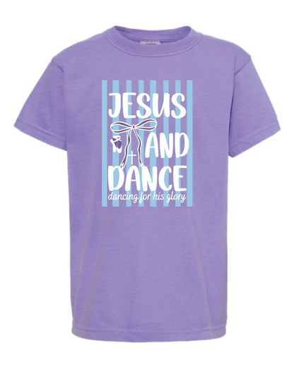 PHDA- Comfort Color Short Sleeve- Jesus & Dance