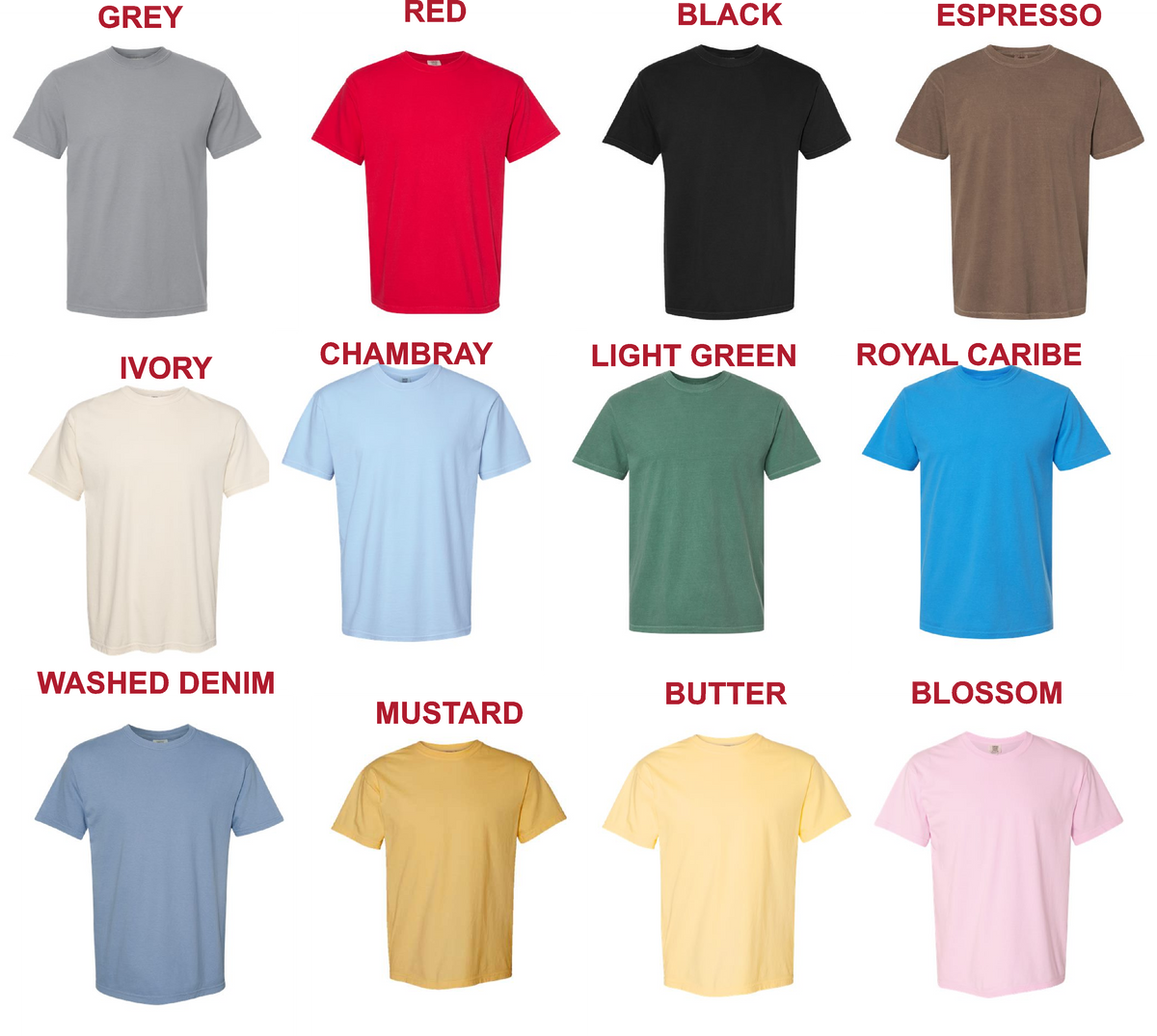 Senior Mom 27- Comfort Colors Short Sleeve Tee (1717)