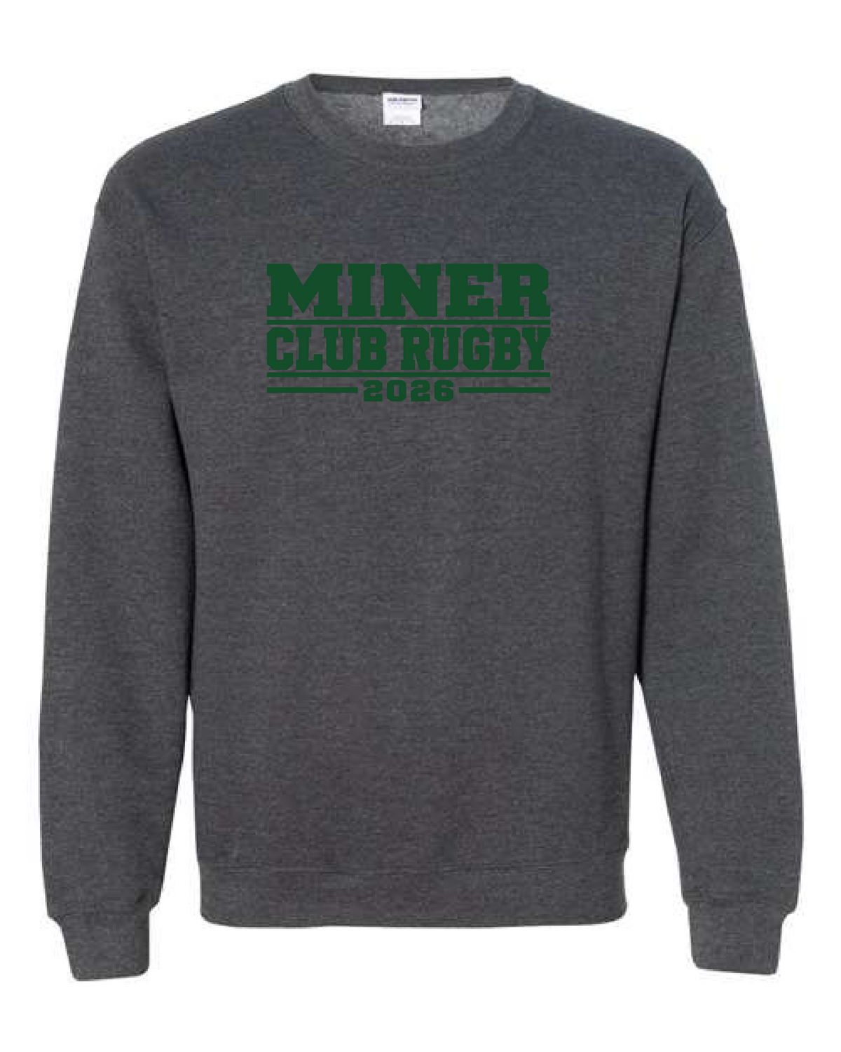 Miner Rugby- Gildan Crewneck Sweatshirt- Men's Miner Club