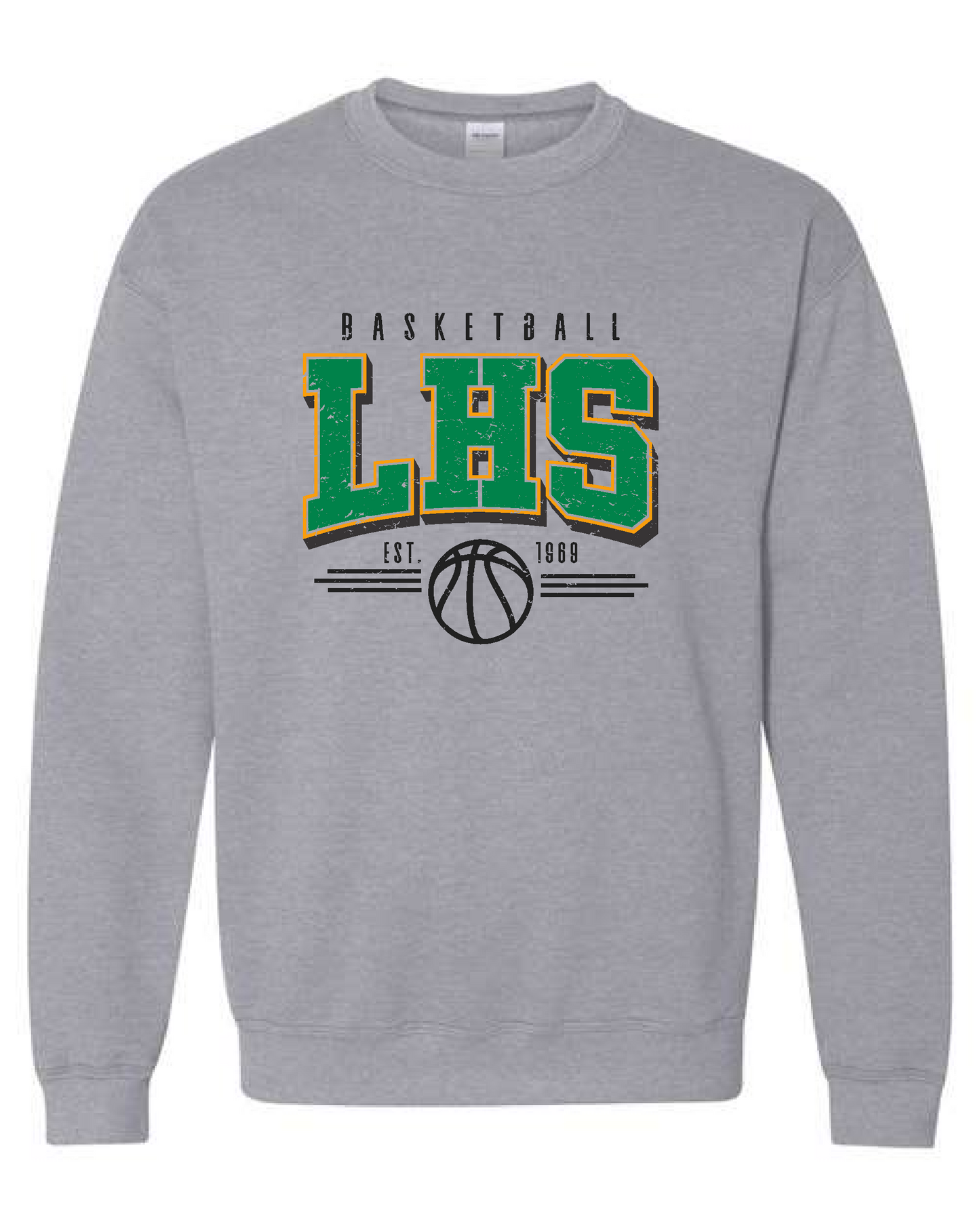 Lakeland Booster- Gildan Sweatshirt- Sport Grey