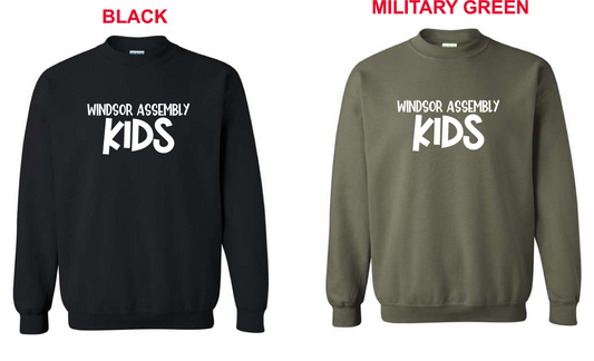 WA- (WA Kids) Gildan Crewneck Sweatshirt (18000) ADULT