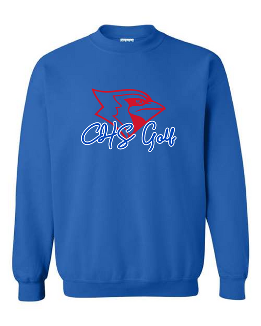 CHS Golf- Gildan Crewneck Sweatshirt-- Girls