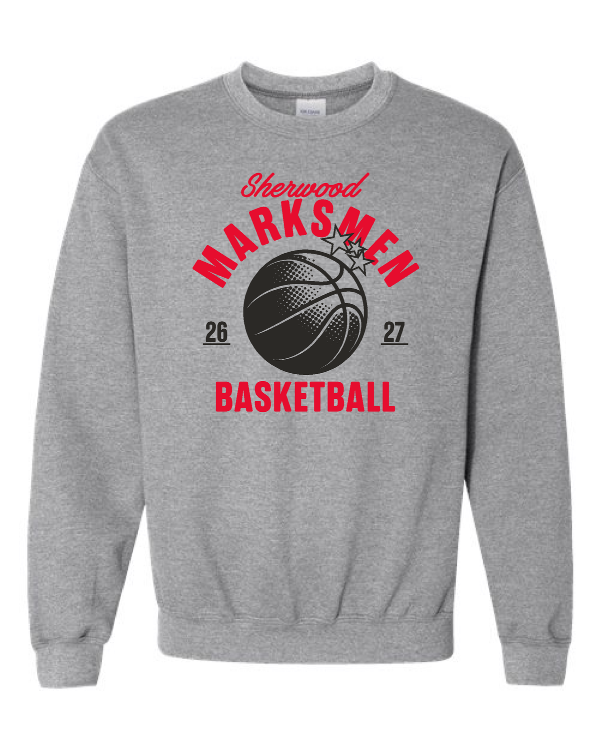 Sherwood Lady Basketball 26- Gildan Crewneck Sweatshirt (18000)