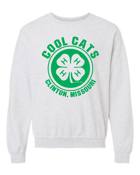 Cool Cats 4H Club- Gildan Crewneck Sweatshirt