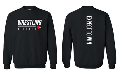 Clinton Wrestling 25- Gildan Sweatshirt