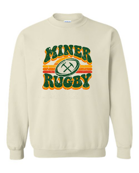 Miner Rugby- Gildan Crewneck Sweatshirt - Miner Rugby Bubble
