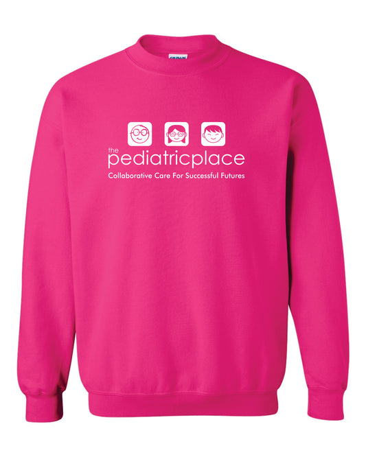 Pediatric Place printed crewneck sweatshirt - White Ink only