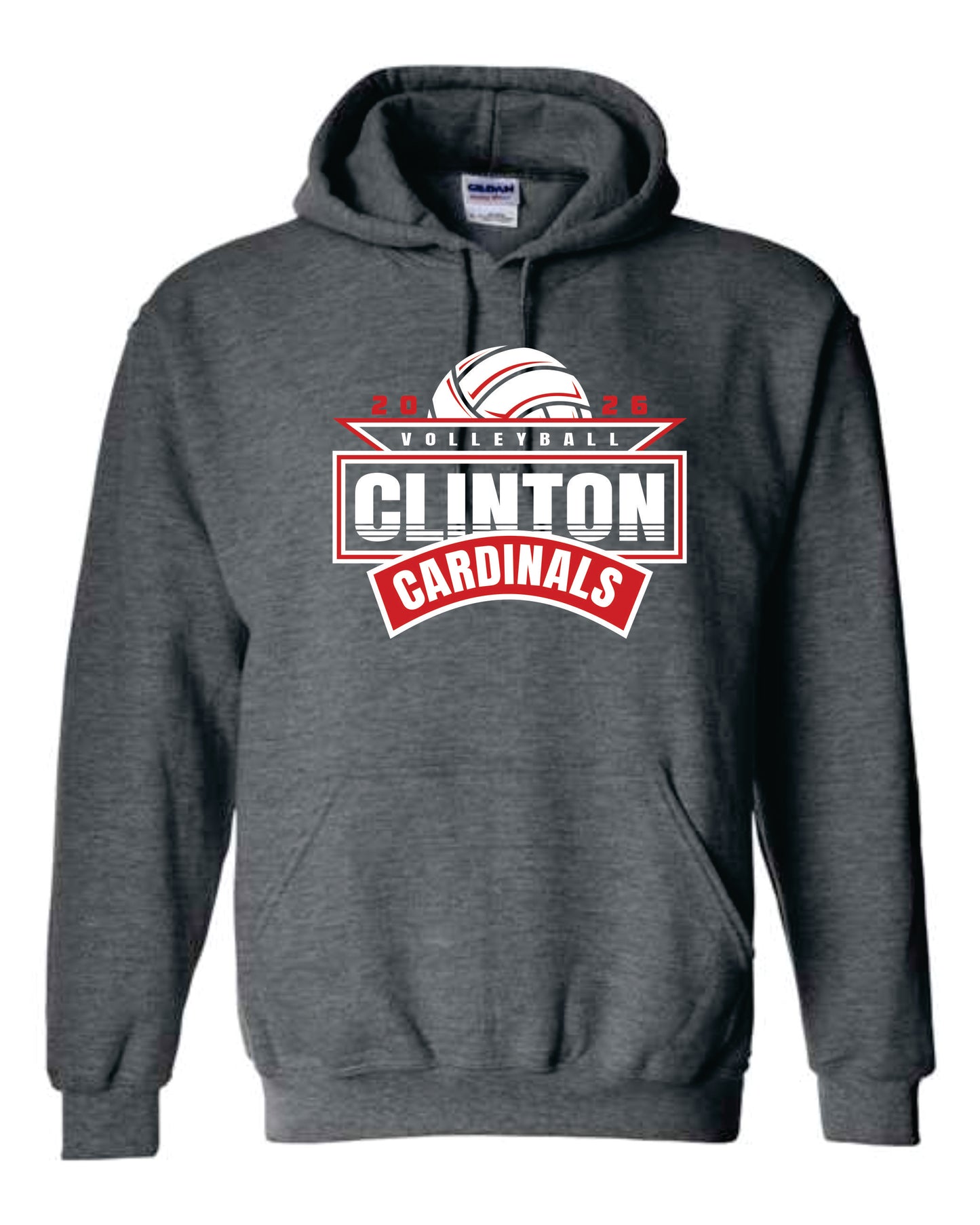 CHS VB 26-  Gildan Hoodie Design 2