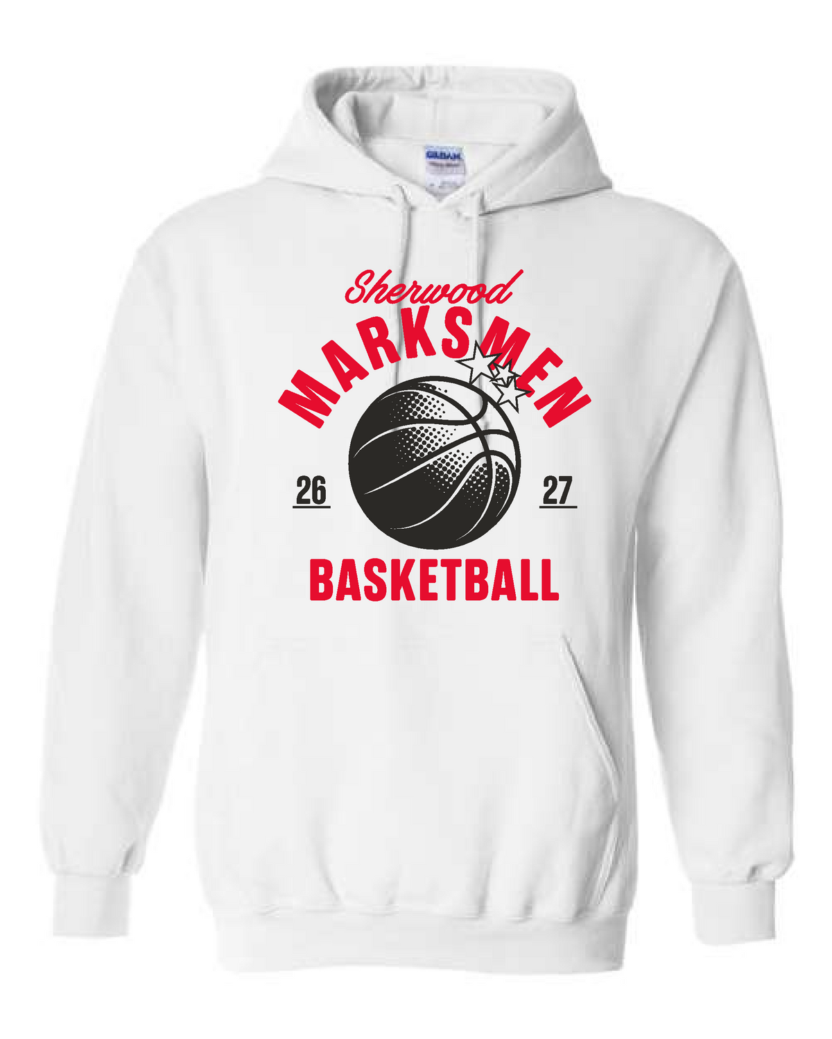 Sherwood Lady Basketball 26- Gildan Hoodie (18500)