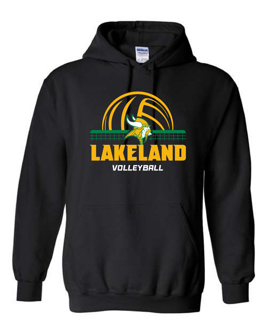 Lakeland Volleyball 26- Gildan Hooded Sweatshirt (18500)