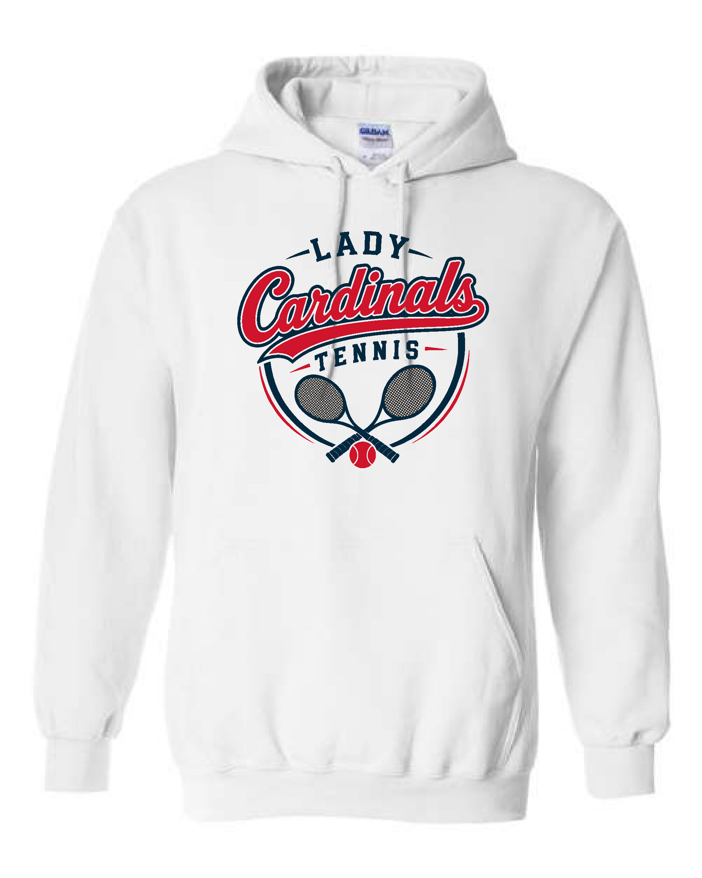 CHS Tennis 26- Gildan Hooded Sweatshirt