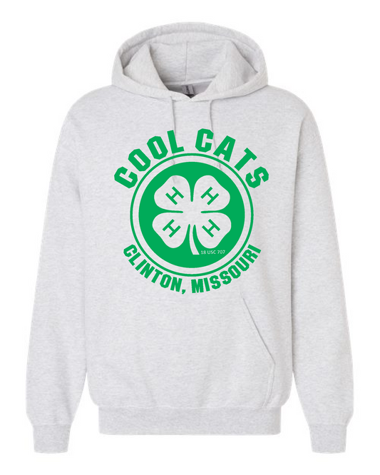 Cool Cats 4H Club- Gildan Hooded Sweatshirt