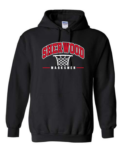 Sherwood Youth Basketball 26- Gildan Hoodie (18500) Design 1 Net