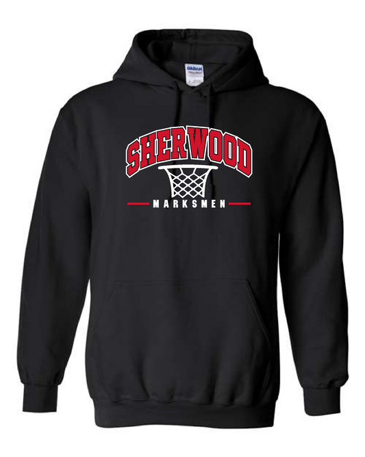 Sherwood Youth Basketball 26- Gildan Hoodie (18500) Design 1 Net