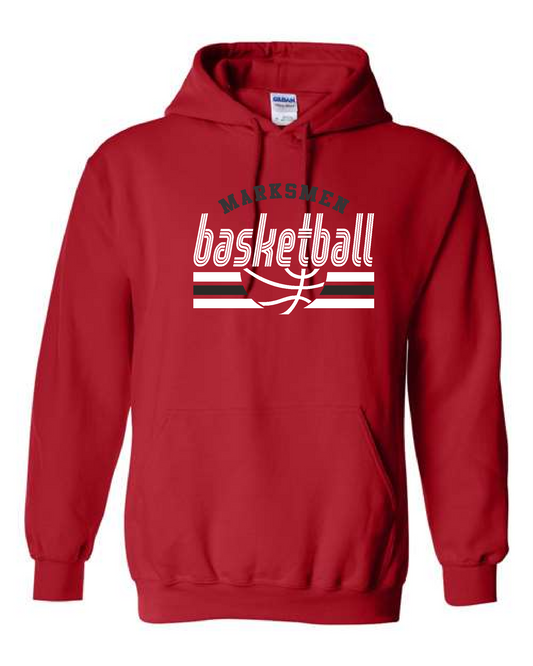 Sherwood Youth Basketball 26- Gildan Hoodie (18500) Design 2 Stripes