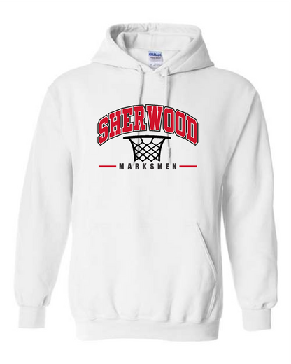 Sherwood Youth Basketball 26- Gildan Hoodie (18500) Design 1 Net