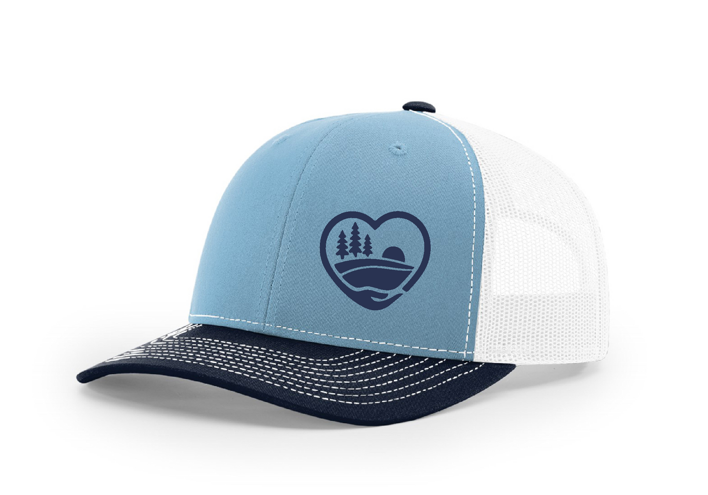 CCMH- Richardson Snapback Trucker Cap with embroidered logo (112)