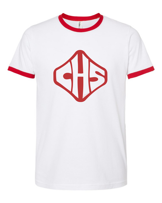 CHS Yearbook 2026- Unisex Fine Jersey Ringer T-Shirt - 246