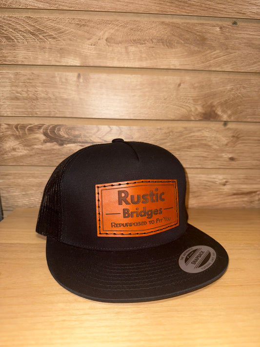 Rustic Bridges Yupoong Snapback cap (leather patch)