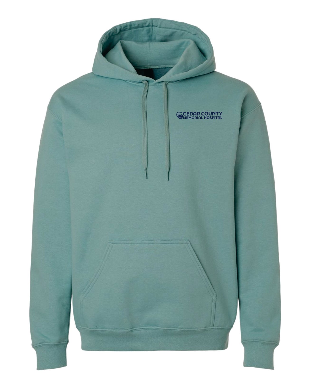 CCMH- Unisex Softstyle® Midweight Hooded Sweatshirt with embroidered logo - SF500