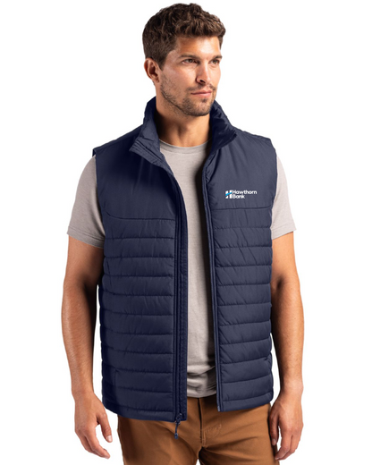 Hawthorn - Mens Clique Elevation Eco Full Zip Puffer Vest - MQO00080