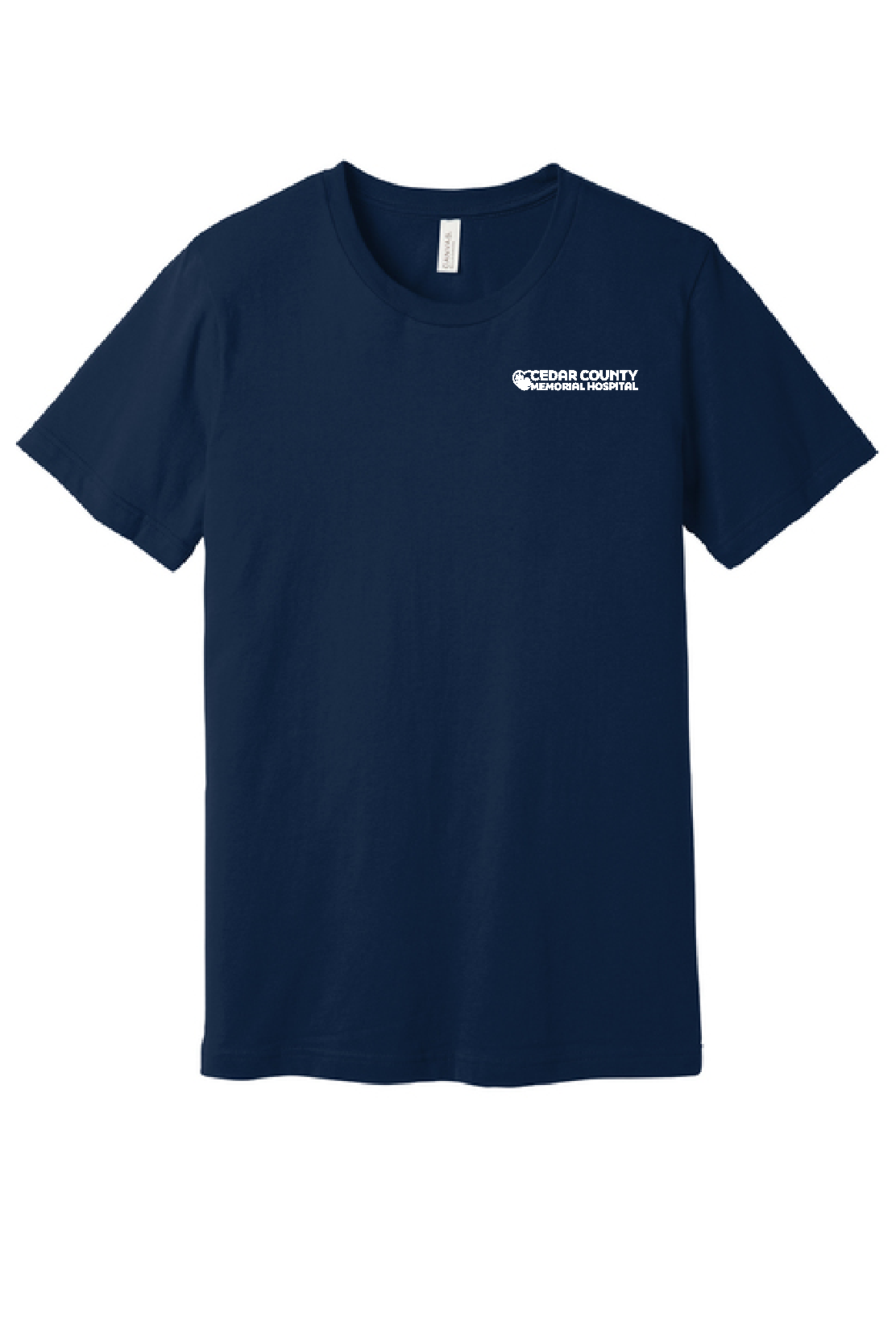 CCMH- BELLA+CANVAS® Unisex Jersey Short Sleeve Tee with Embroidered Logo (3001)