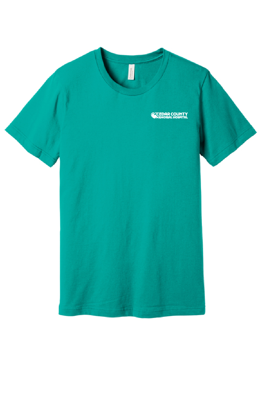 CCMH- BELLA+CANVAS® Unisex Jersey Short Sleeve Tee with Embroidered Logo (3001)