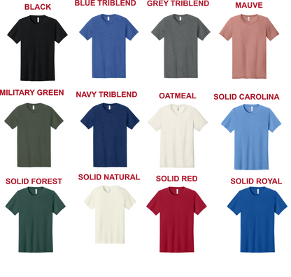 Senior Mom 27- Bella Canvas Short Sleeve Tee (3413)