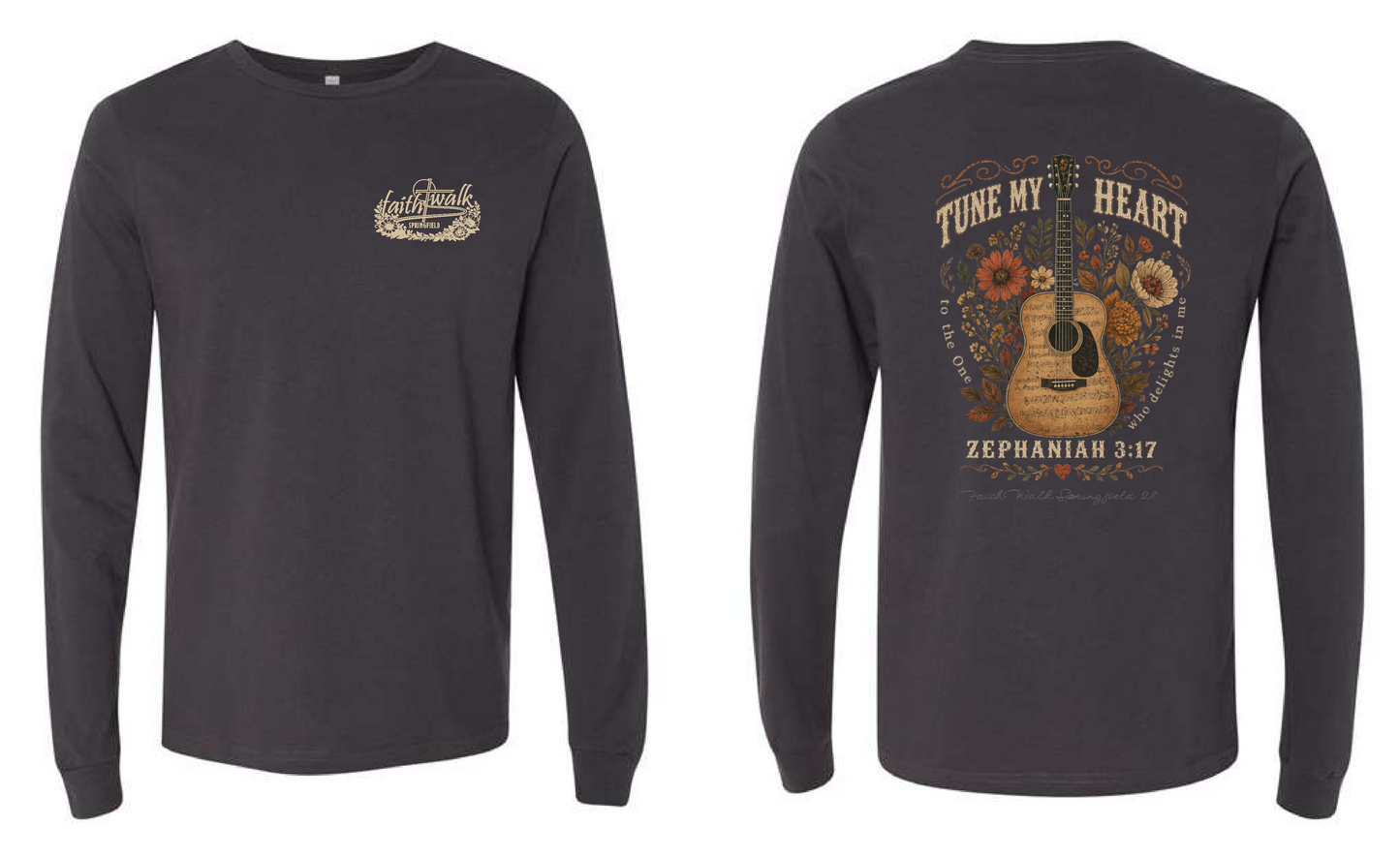 Ladies FaithWalk- Bella Canvas Long Sleeve Jersey Tee