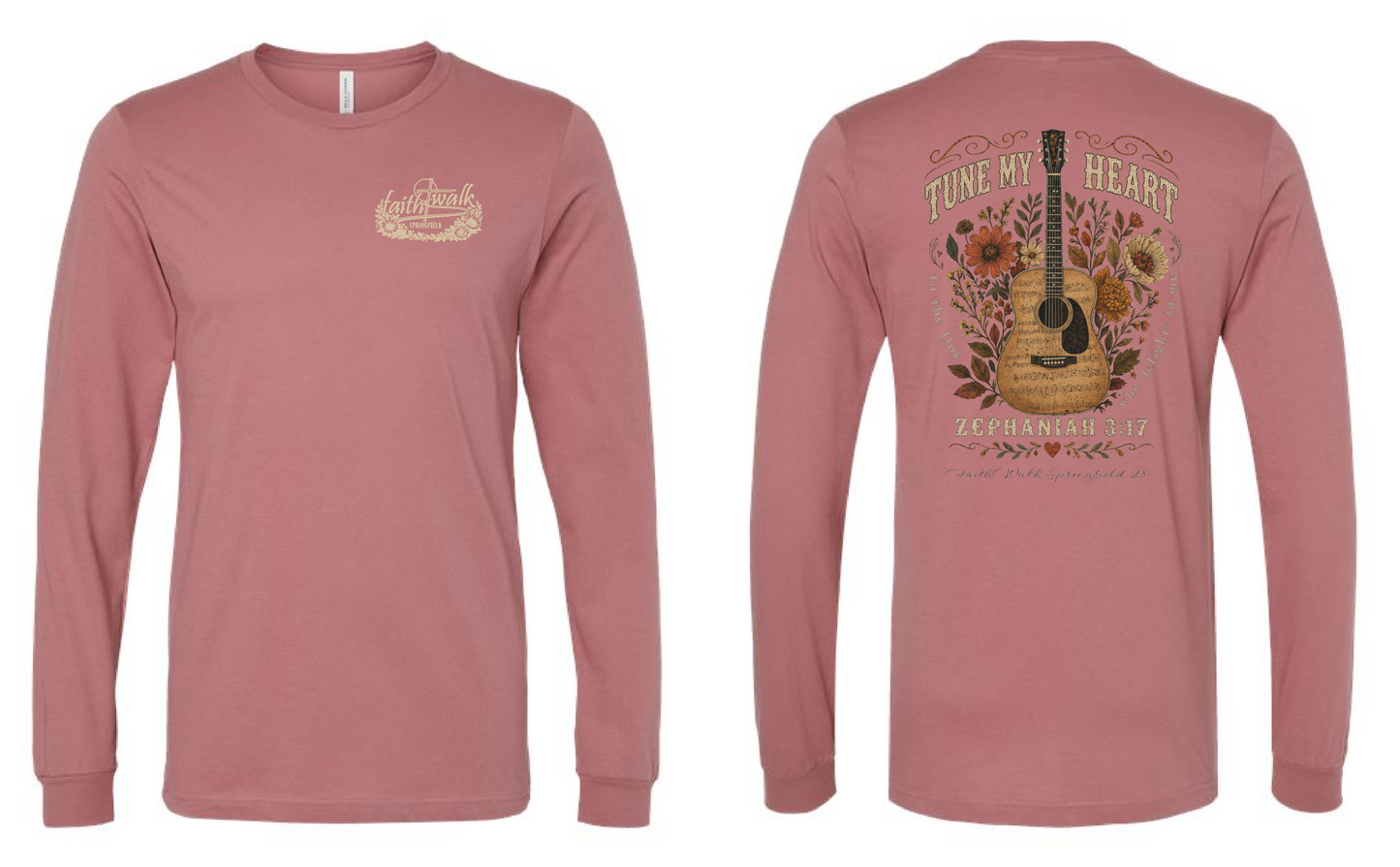 Ladies FaithWalk- Bella Canvas Long Sleeve Jersey Tee