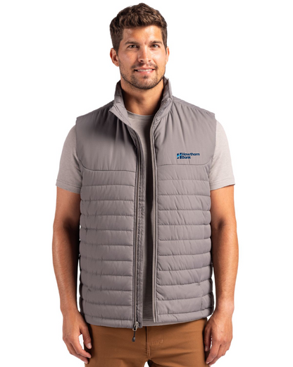 Hawthorn - Mens Clique Elevation Eco Full Zip Puffer Vest - MQO00080