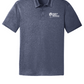 GVMH Short-Sleeve Men’s Heather Polo with Embroidered Logo